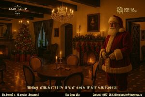 Moș Crăciun în anii ’30 la Eko Group Vila: O reverie a sărbătorilor dintr-o epocă fără reclame